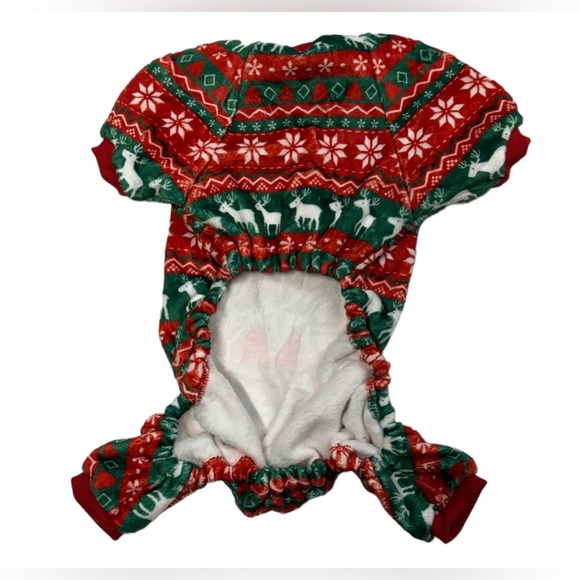 Cusozwo dog Christmas pajamas. Made for small - medium size dogs. NWOT! - Picture 2 of 6